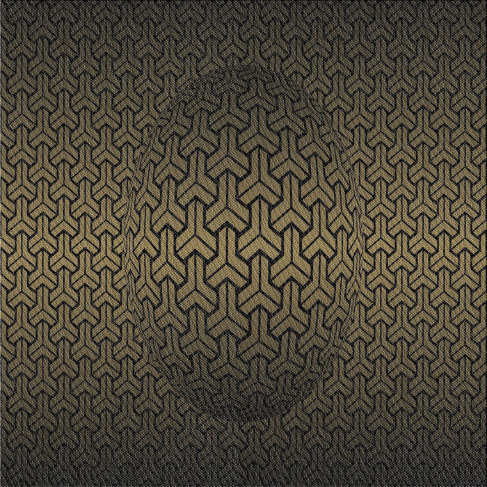 Square Patterned Mid Gray Novelty Rug, pat1460