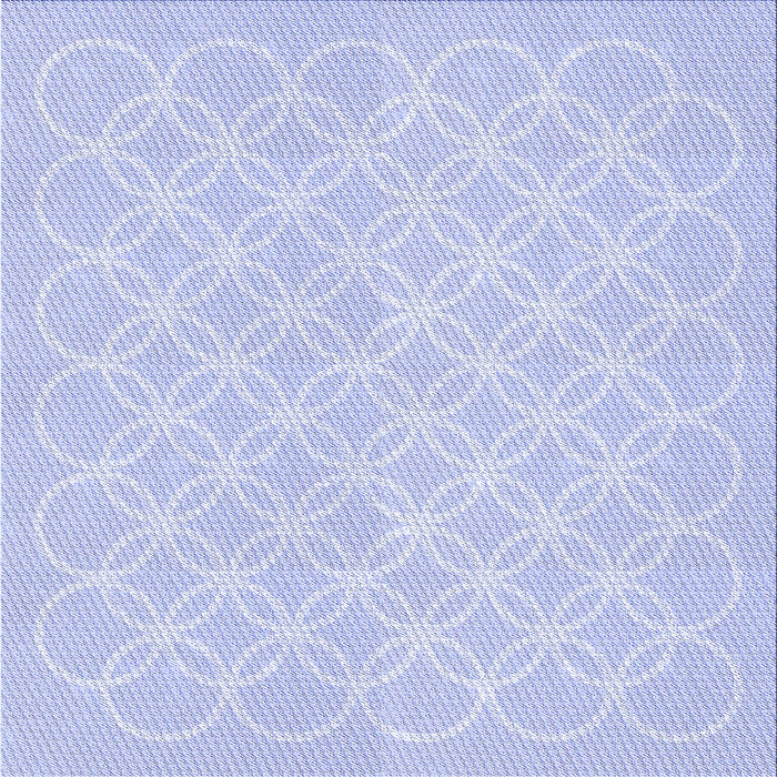 Round Machine Washable Transitional Blue Rug, wshpat1461blu