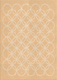 Machine Washable Transitional Khaki Gold Rug, wshpat1461org