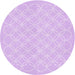 Square Machine Washable Transitional Violet Purple Rug in a Living Room, wshpat1461pur