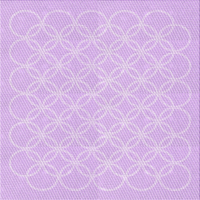 Round Patterned Violet Purple Rug, pat1461pur