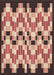 Patterned Brown Sugar Brown Rug, pat1462brn