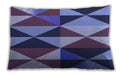 Patterned Rectangular Sky Blue Lumbar Throw Pillow, 13 inch by 19 inch, lbpat1463blu