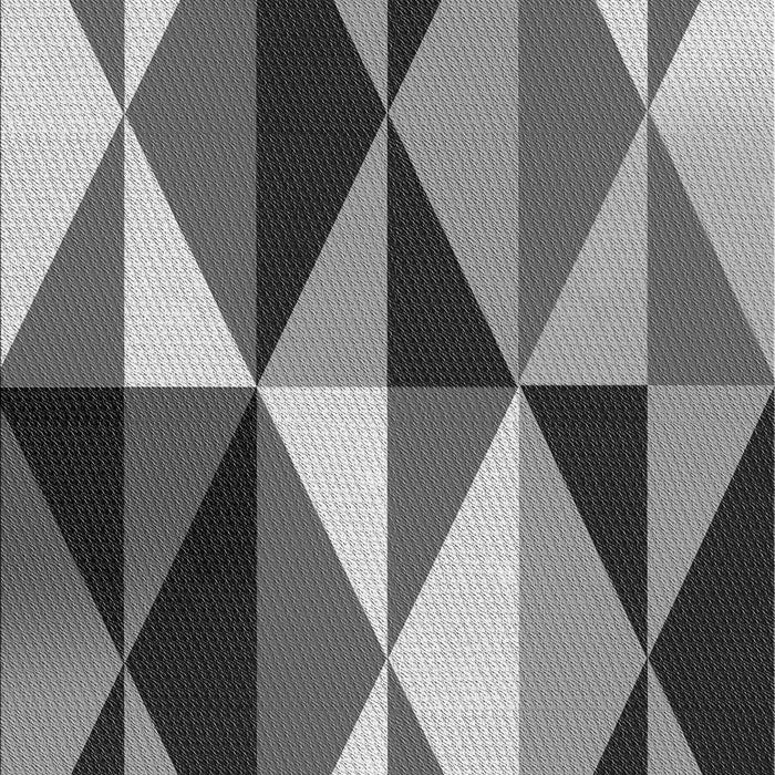 Patterned Dark Gray Rug, pat1463gry