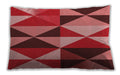 Patterned Rectangular Red Lumbar Throw Pillow, 13 inch by 19 inch, lbpat1463rd