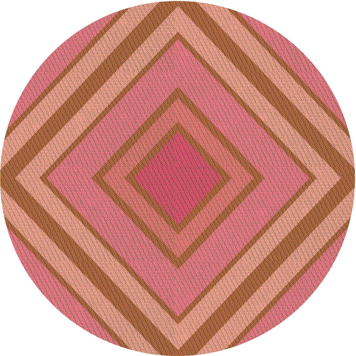 Square Machine Washable Transitional Red Rug in a Living Room, wshpat1465brn