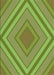 Patterned Green Rug, pat1465grn