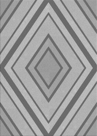 Machine Washable Transitional Platinum Gray Rug, wshpat1465gry