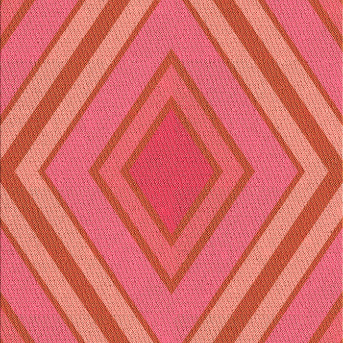 Patterned Red Rug, pat1465org