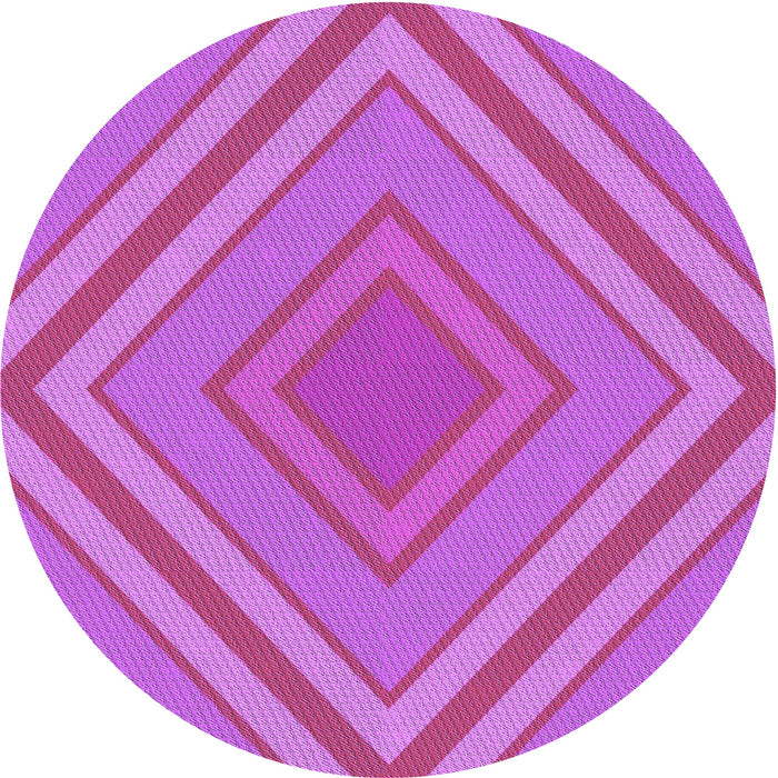 Square Machine Washable Transitional Neon Pink Rug in a Living Room, wshpat1465pur