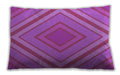 Patterned Rectangular Neon Pink Lumbar Throw Pillow, 13 inch by 19 inch, lbpat1465pur