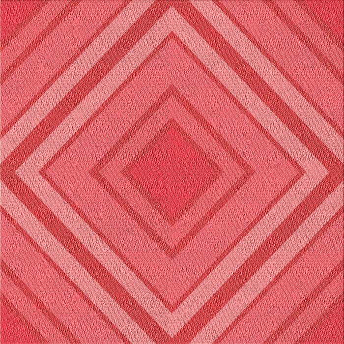 Round Patterned Red Rug, pat1465rd