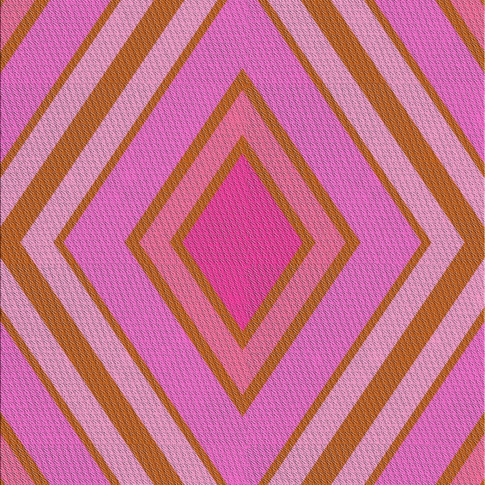Patterned Pink Novelty Rug, pat1465
