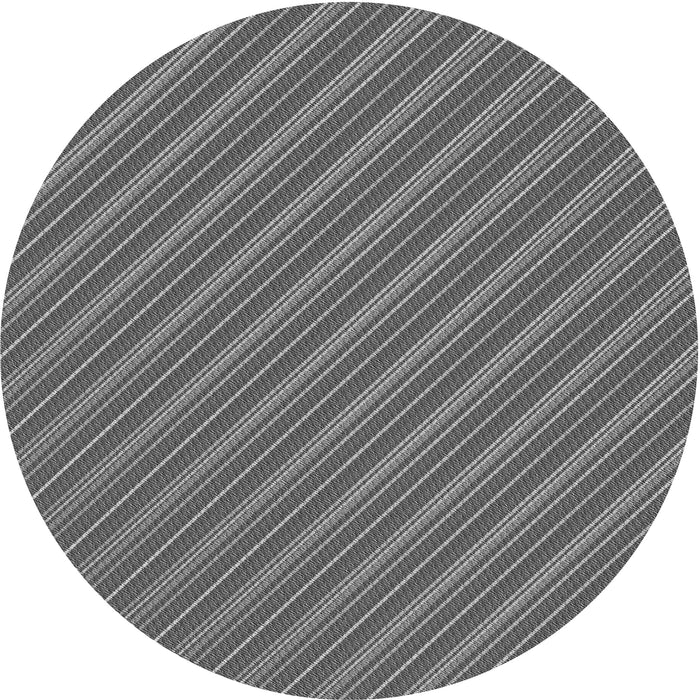 Square Patterned Gunmetal Gray Rug, pat1467gry