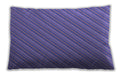 Patterned Rectangular Slate Blue Lumbar Throw Pillow, 13 inch by 19 inch, lbpat1467pur