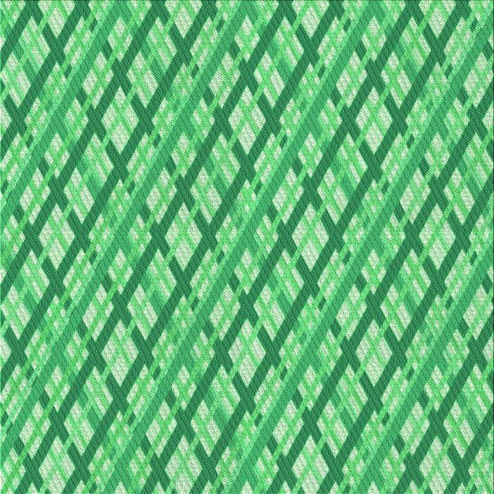 Round Patterned Lime Mint Green Rug, pat1468grn