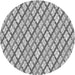 Square Patterned Silver Gray Rug, pat1468gry