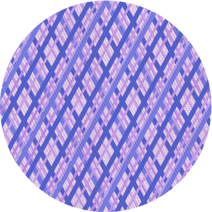 Square Patterned Mauve Purple Rug, pat1468pur