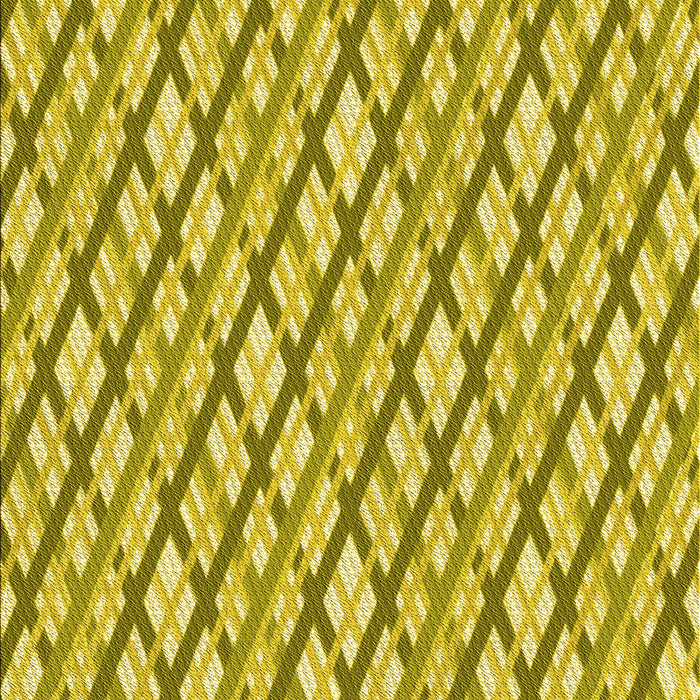 Patterned Bold Yellow Rug, pat1468yw