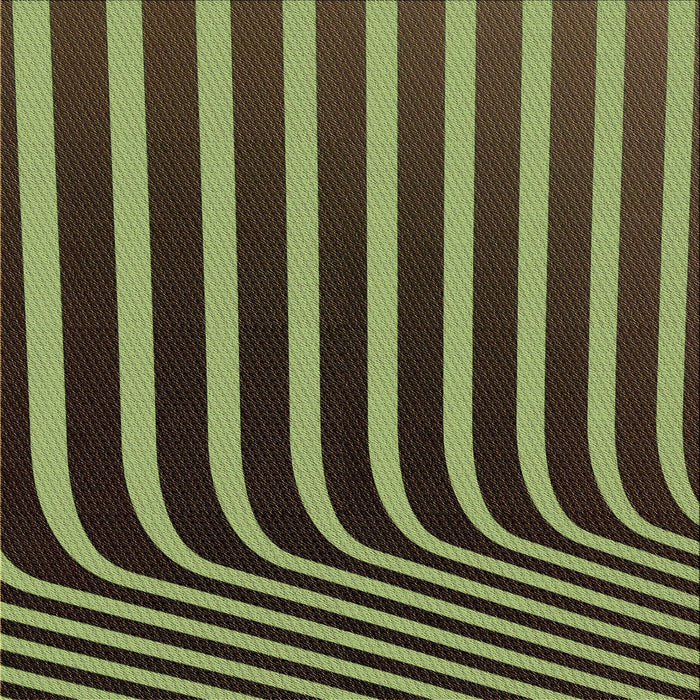 Round Patterned Pistachio Green Rug, pat1469brn