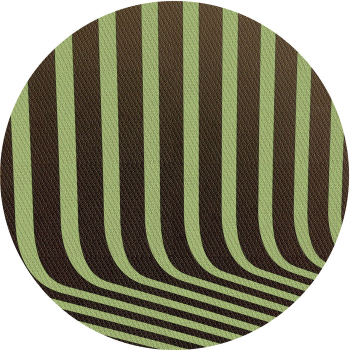 Square Patterned Pistachio Green Rug, pat1469brn