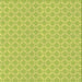 Sideview of Machine Washable Transitional Yellow Green Rug, wshpat146