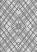 Patterned Platinum Silver Gray Rug, pat1470gry