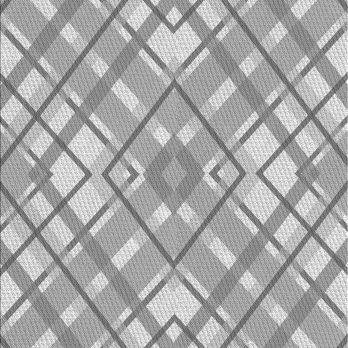 Patterned Platinum Silver Gray Rug, pat1470gry