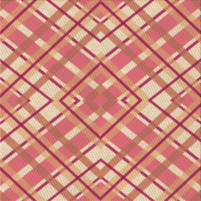 Round Patterned Sandy Brown Rug, pat1470org