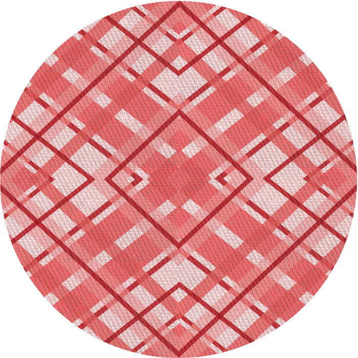 Square Machine Washable Transitional Pastel Pink Rug in a Living Room, wshpat1470rd