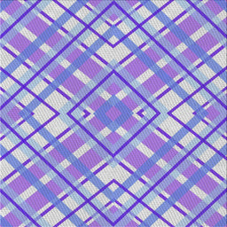 Square Patterned Blue Novelty Rug, pat1470