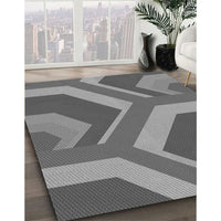 Patterned Gray Rug, pat1471gry