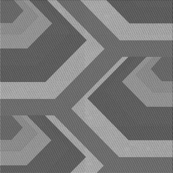 Round Machine Washable Transitional Grey Gray Rug, wshpat1471gry