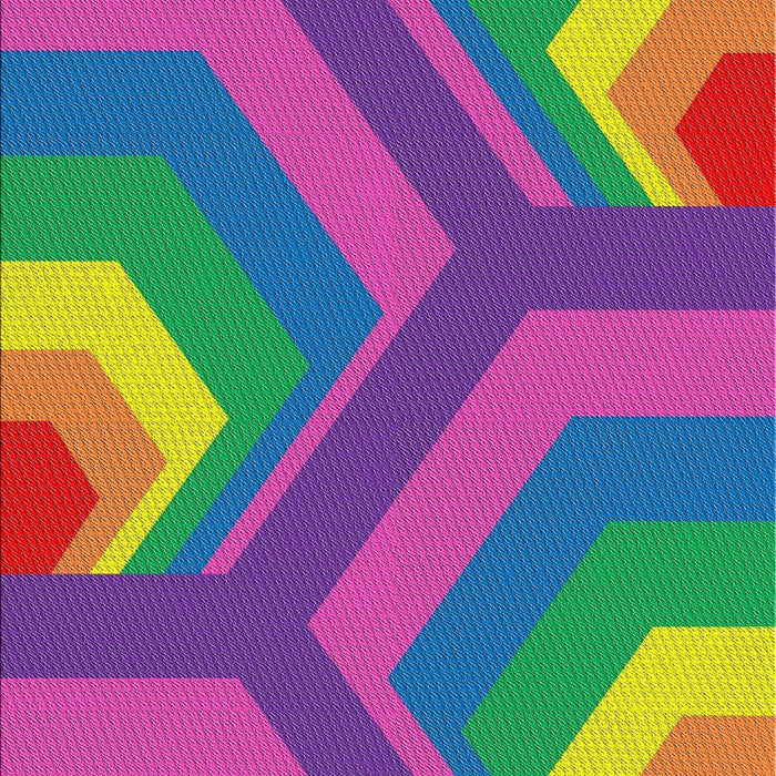 Patterned Green Novelty Rug, pat1471