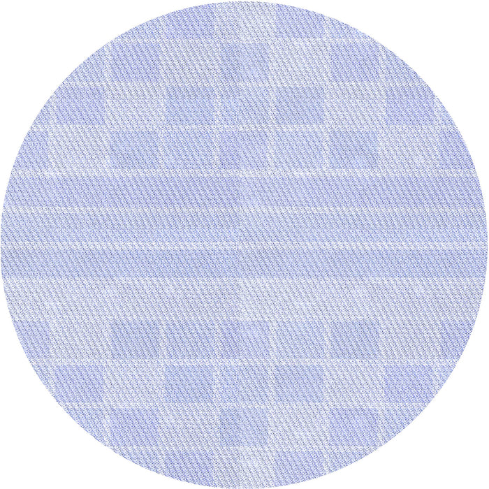 Square Patterned Lavender Blue Rug, pat1472blu