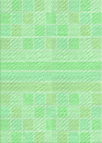 Machine Washable Transitional Green Rug, wshpat1472grn