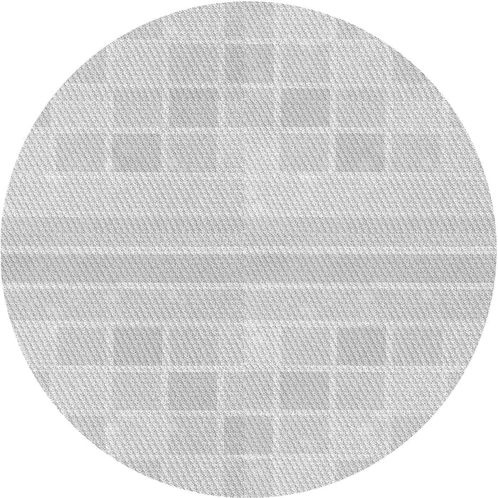 Square Patterned Cloud Gray Rug, pat1472gry