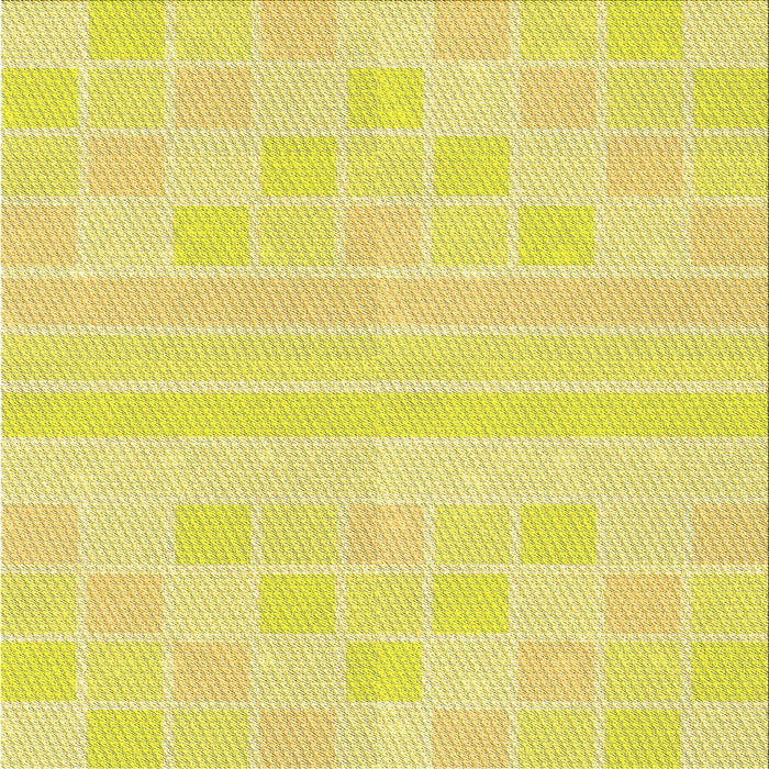 Round Machine Washable Transitional Golden Brown Yellow Rug, wshpat1472yw