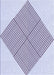 Patterned Lavender Blue Rug, pat1473blu