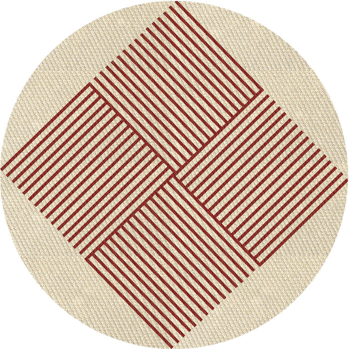 Square Patterned Wheat Beige Rug, pat1473brn