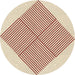 Square Patterned Wheat Beige Rug, pat1473brn