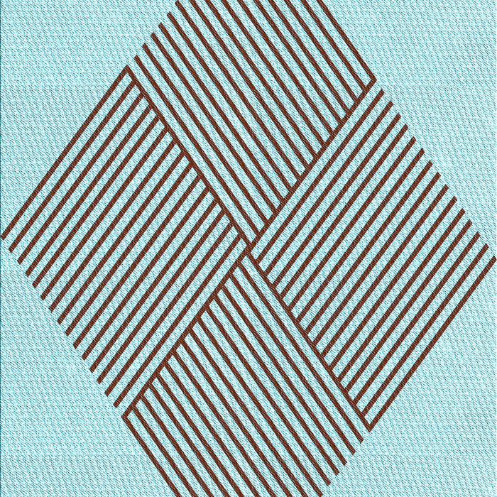 Patterned Light Slate Gray Rug, pat1473lblu