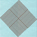 Round Patterned Light Slate Gray Rug, pat1473lblu