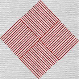 Sideview of Machine Washable Transitional White Smoke Rug, wshpat1473