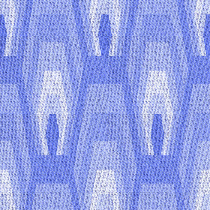 Machine Washable Transitional Light Slate Blue Rug, wshpat1474blu