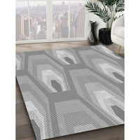 Patterned Gray Rug, pat1474gry