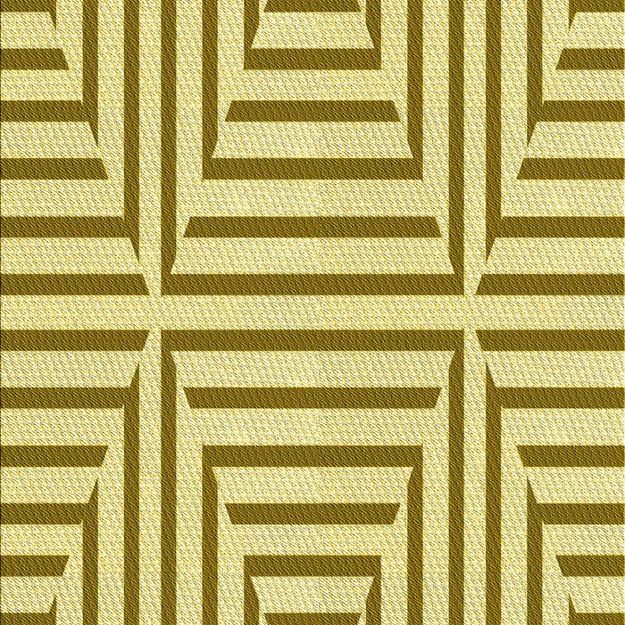 Patterned Dark Golden Brown Rug, pat1475yw