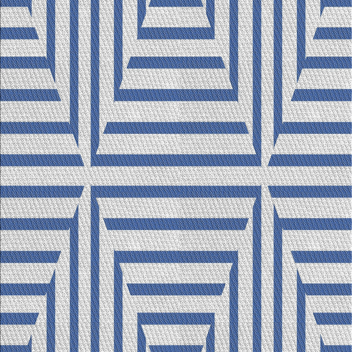 Patterned Platinum Gray Novelty Rug, pat1475