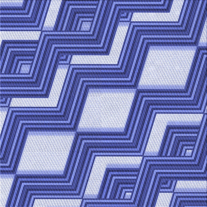 Round Patterned Sky Blue Rug, pat1476blu