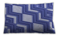 Patterned Rectangular Sky Blue Lumbar Throw Pillow, 13 inch by 19 inch, lbpat1476blu